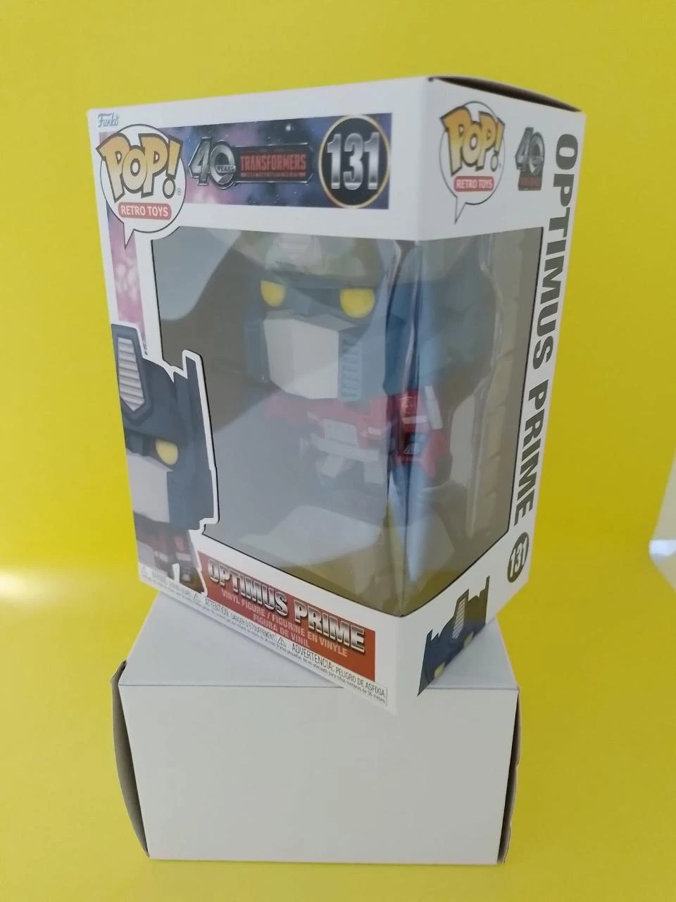 Funko Pop! Retro Toys Transformers 40 Years - Optimus Prime #131 - NEW – photo 2